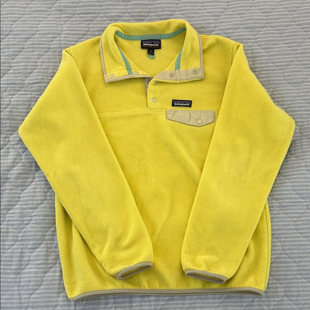 Patagonia Yellow Synchilla Fleece